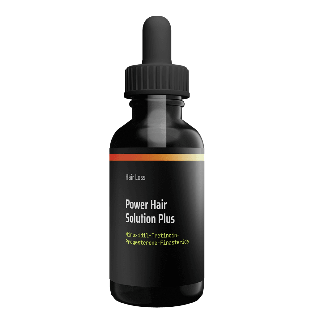 Power Hair Solution Plus (Minoxidil/Tretinoin/Progesterone/Finasteride)